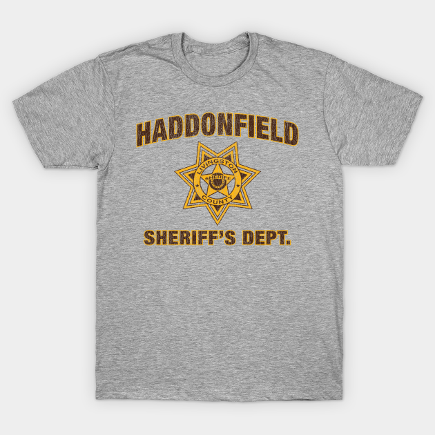 Haddonfield Sheriff's Department Halloween TShirt TeePublic